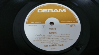 Keef Hartley Band	1971	 Overdog	Deram ‎	UK	