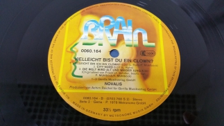 Novalis 1978 Vielleicht Bist Du Ein Clown? Brain Germany