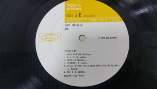 Soft Machine 1972 Six Album Epic Japan
