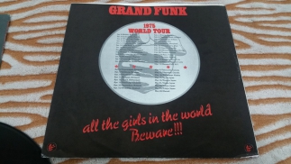 Grand Funk 1974 All The Gerls In The World Beware Capitol US
