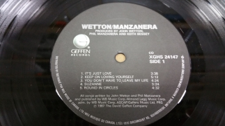 Wetton/Manzanera 1987 Wetton / Manzanera Geffen Canada