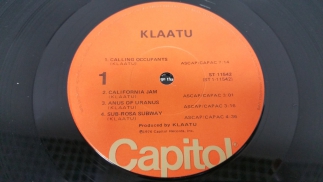 Klaatu 1976 Klaatu Capitol USA