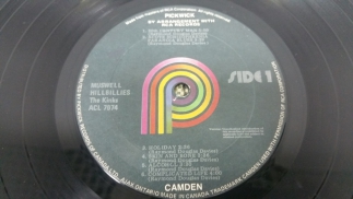 Kinks 1971 Muswell Hillbillies Pickwick Canada