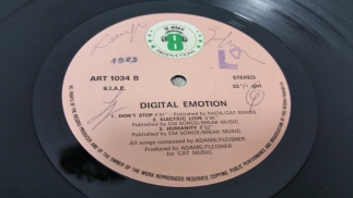 Digital Emotion 1984 Digital Emotion Il disc