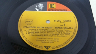 Frank Sinatra 1966 Strangers In The Night Reprise Germany