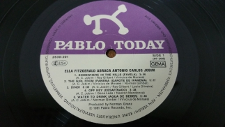 Ella Fitzgerald Ella Abraça Jobim Pablo Germany