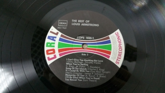 Louis Armstrong 	1971	The Best Of Louis Armstrong	Coral	Germany
