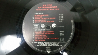 ZZ Top	1985	Afterburner S	Warner Germany