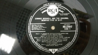Connee Boswell And The Original Memphis Five 1957 The Original Memphis Five In Hi-Fi RCA UK