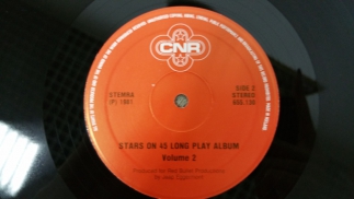 Stars On 45 1981 Long Play Album Volume II CNR Holland