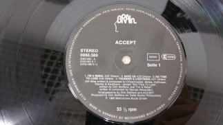 Accept 1980 I'M Rebel Brain Germany