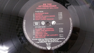 ZZ Top 1985 Afterburner Warner Germany