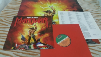 Manowar 1988 Kings Of Metal Atlantic Germany